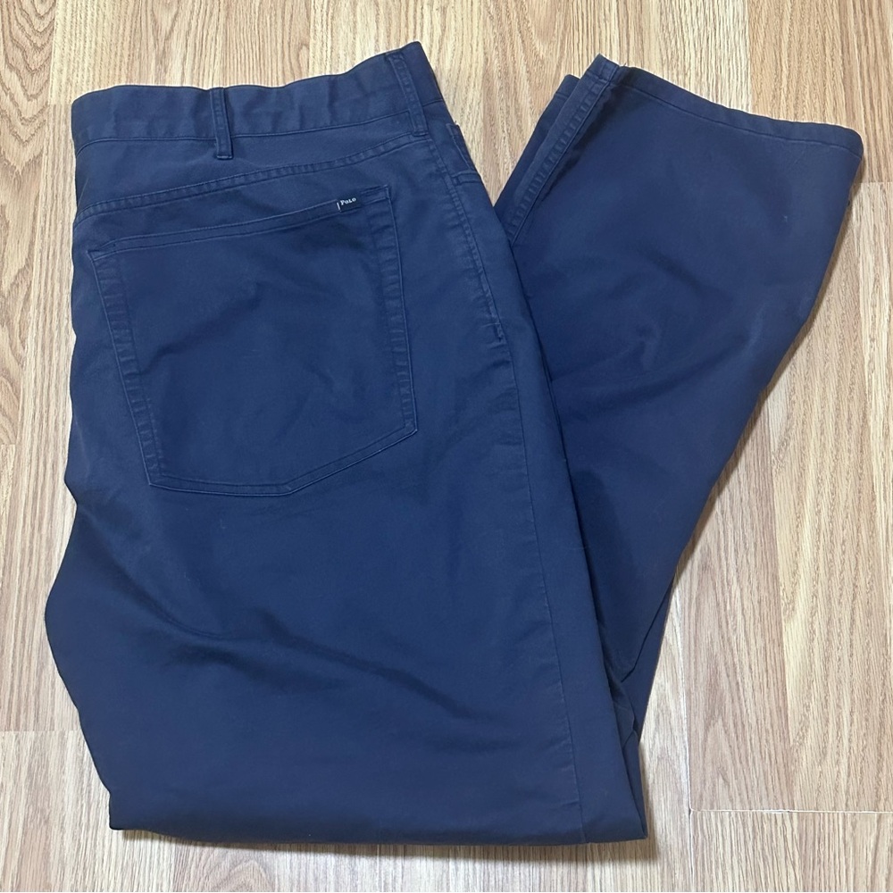 Polo Ralph Lauren Navy Blue Golf Pants - Cotton Twill w/Stretch - Size 42 x 32